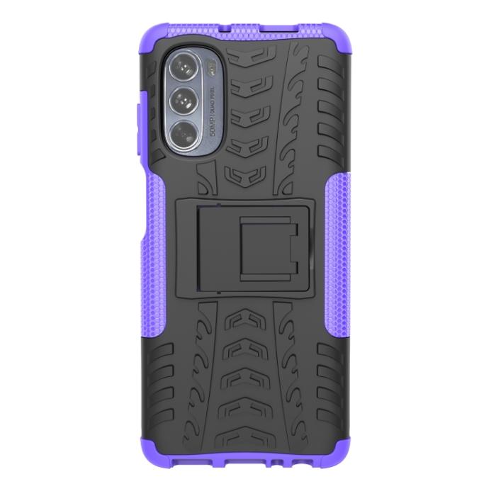 Bild 2,  Motorola Moto G62 5G Skal Ultimata Stöttåligt med Stöd Lila - Teknikhallen.se