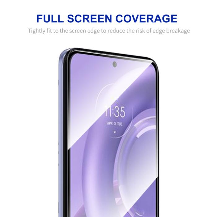Bild 2, ENKAY ENKAY Motorola Edge 30 Neo 5G 2-PACK Skärmskydd Heltäckande - Teknikhallen.se