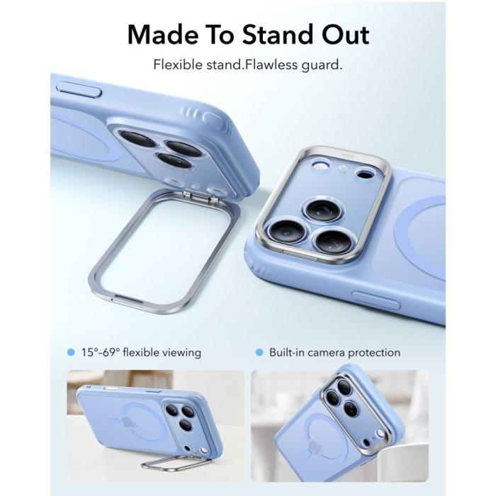 Bild 3, ESR ESR iPhone 18 Pro Max / 17 Pro Max Skal MagSafe Hybrid Kickstand - Teknikhallen.se