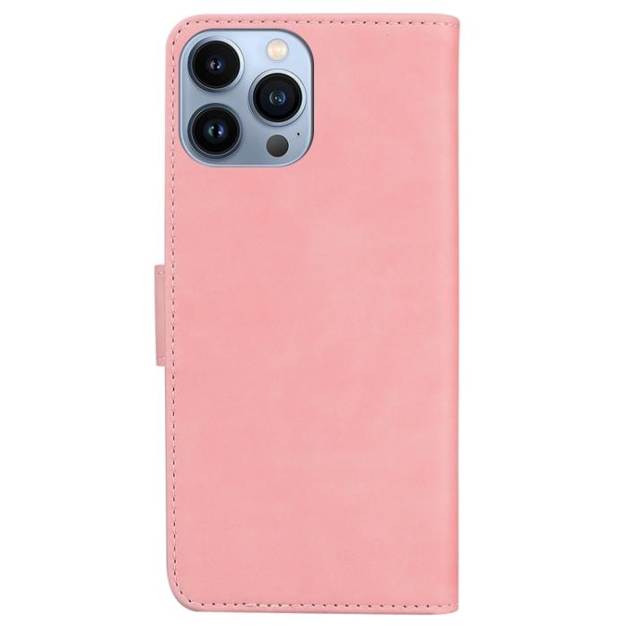 Bild 3,  iPhone 15 Pro Fodral Skin Touch Rosa - Teknikhallen.se