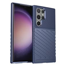  Samsung Galaxy S24 Ultra Skal Twill Textur Bl&aring; - Teknikhallen.se