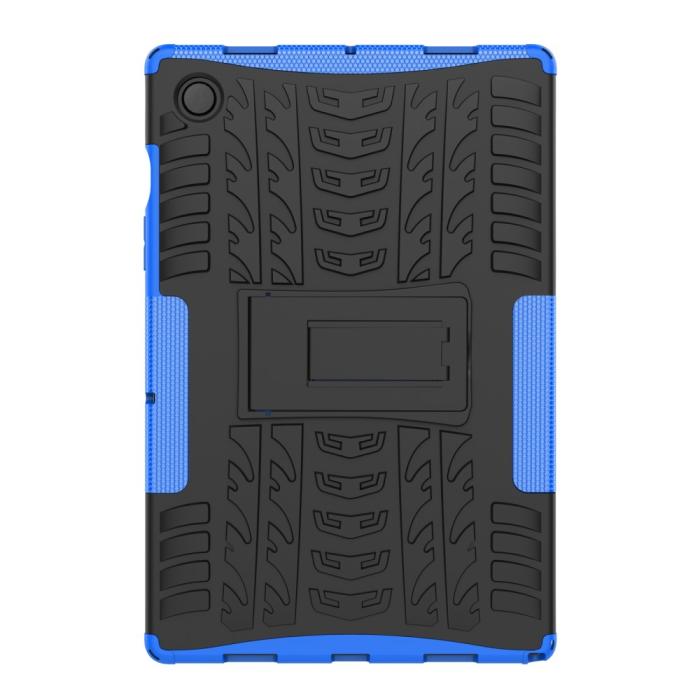 Bild 2,  Samsung Galaxy Tab A8 10.5 (2021) Skal Rugged Kickstand Armor Blå - Teknikhallen.se