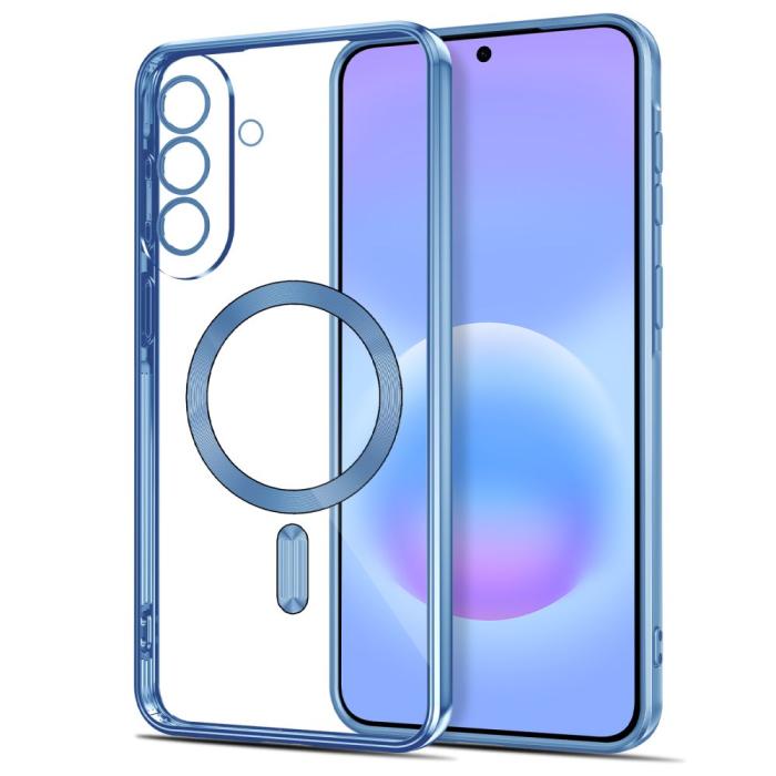 Bild 2, Tech-Protect Tech-Protect Galaxy A57 5G Skal MagSafe MagFlex Sky Blue - Teknikhallen.se