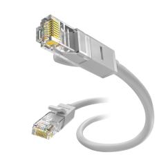 JASOZ JASOZ 1m Cat5e RJ45 UTP N&auml;tverkskabel Gr&aring; - Teknikhallen.se