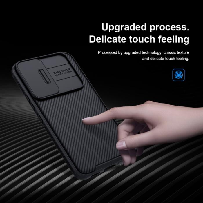 Bild 6, NILLKIN NILLKIN Samsung Galaxy S22 Skal CamShield Pro Svart - Teknikhallen.se