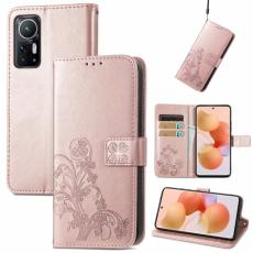  Xiaomi 12 Fodral Med Tryck Ros&eacute;guld - Teknikhallen.se