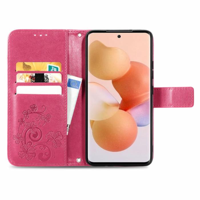 Bild 3,  Xiaomi 12 Fodral Med Tryck Rosa - Teknikhallen.se