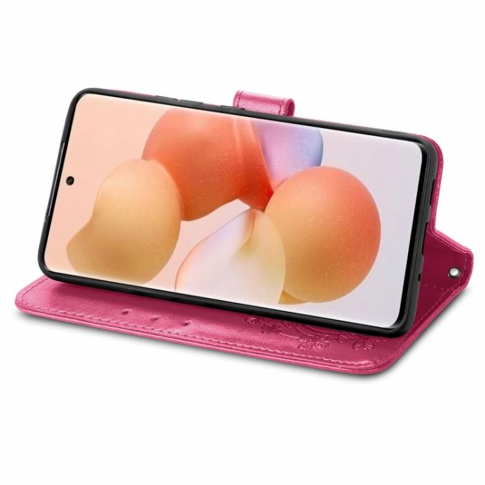 Bild 4,  Xiaomi 12 Fodral Med Tryck Rosa - Teknikhallen.se