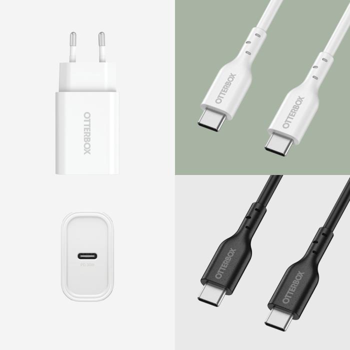 Bild 7, OtterBox OtterBox 30W USB-C PD Väggladdare Vit - Teknikhallen.se