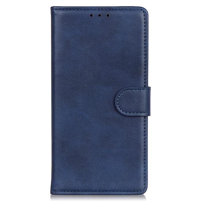 Bild 6,  Samsung Galaxy S23 Plus Fodral Solid Läder Blå - Teknikhallen.se
