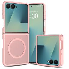  Samsung Galaxy Z Flip 8 Skal MagSafe TPU Rosa - Teknikhallen.se