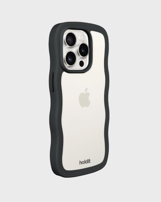 Bild 3, holdit holdit iPhone 14 Pro Max Skal Wavy Svart/Transpare - Teknikhallen.se