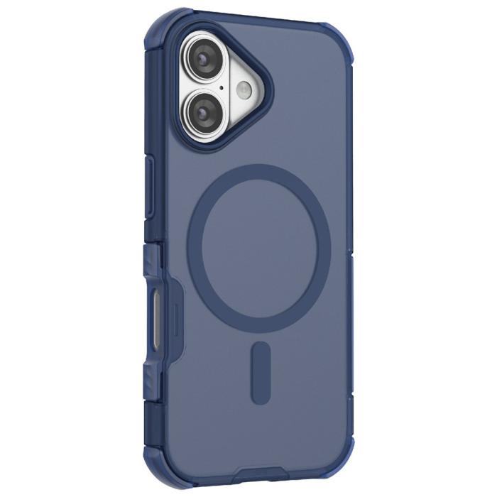 Bild 2,  iPhone 17 Skal MagSafe Shockproof Hybrid Blå - Teknikhallen.se