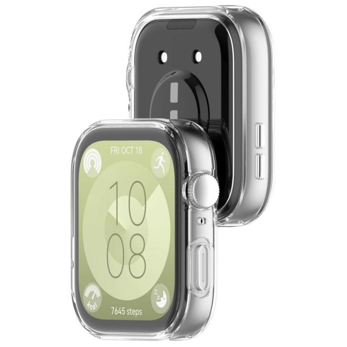 Bild 3, Tech-Protect Tech-Protect Huawei Watch Fit 3 Skal Defense360 Transparent - Teknikhallen.se