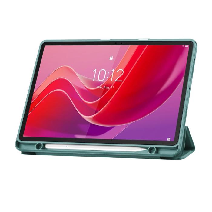 Bild 5, Tech-Protect Tech-Protect Lenovo Tab M11 Fodral SmartCase Pennhållare Grön - Teknikhallen.se