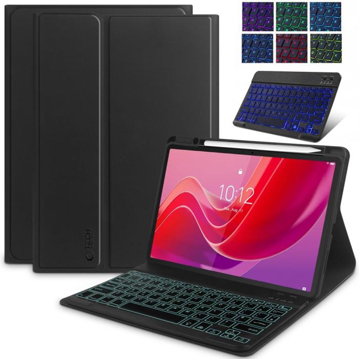 Bild 2, Tech-Protect Tech-Protect Lenovo Tab M11 Fodral SC Tangentbord Svart - Teknikhallen.se