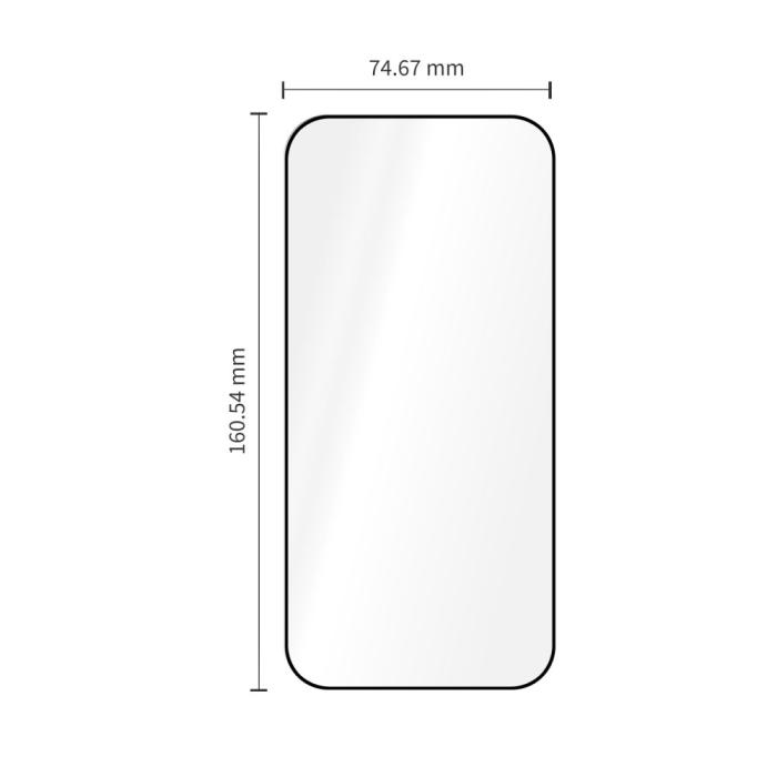 Bild 5, Tech-Protect T-P iPhone 18 Pro Max/17 Pro Max 2-PACK Skärmskydd Quick Set+ - Teknikhallen.se