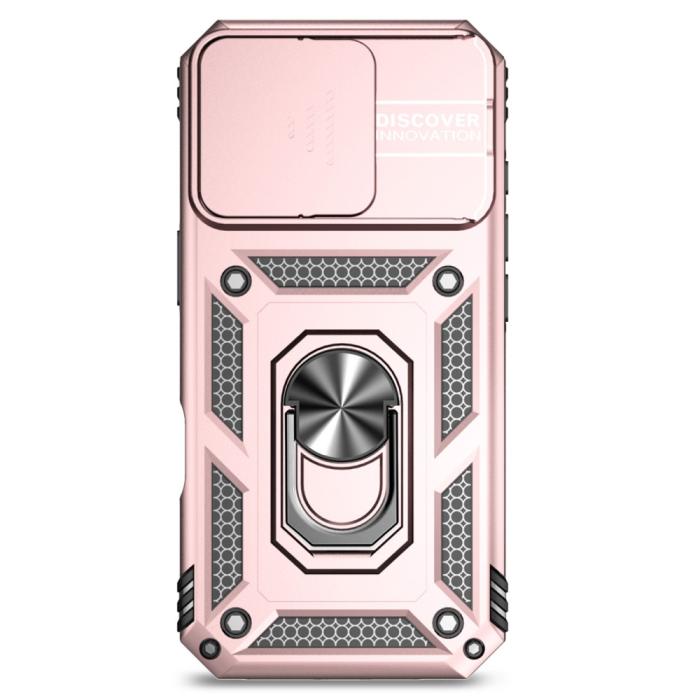 Bild 2,  iPhone 16 Pro Max Skal CamShield Ring Hybrid Roséguld - Teknikhallen.se