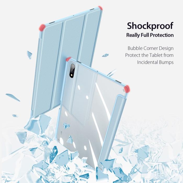 Bild 5, DUX DUCIS DUX DUCIS Galaxy Tab S9 Plus Fodral TOBY Tri-Fold Blå - Teknikhallen.se