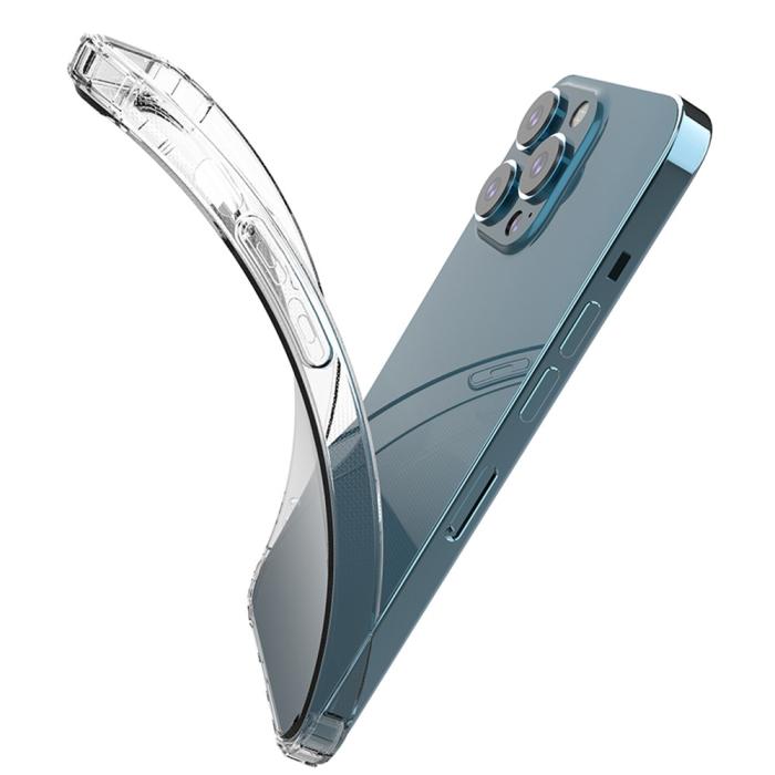 Bild 2,  iPhone 13 Pro - Shockproof TPU Skal - Transparent - Teknikhallen.se