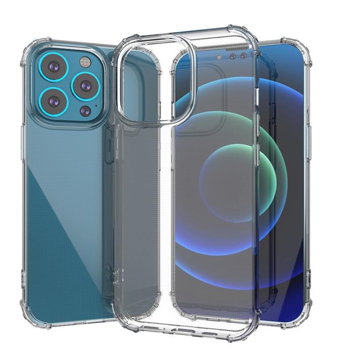 Bild 3,  iPhone 13 Pro - Shockproof TPU Skal - Transparent - Teknikhallen.se