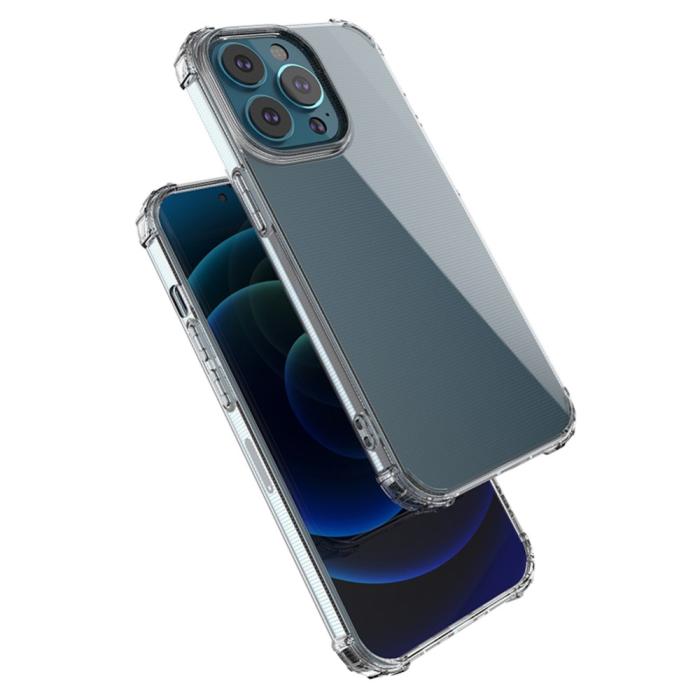 Bild 5,  iPhone 13 Pro - Shockproof TPU Skal - Transparent - Teknikhallen.se