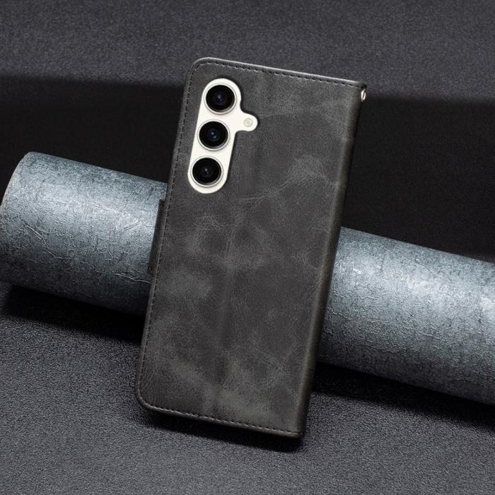 Bild 6,  Samsung Galaxy S24 FE Fodral Läder Svart - Teknikhallen.se