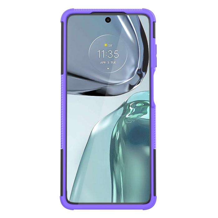 Bild 3,  Motorola Moto G62 5G Skal Ultimata Stöttåligt med Stöd Lila - Teknikhallen.se