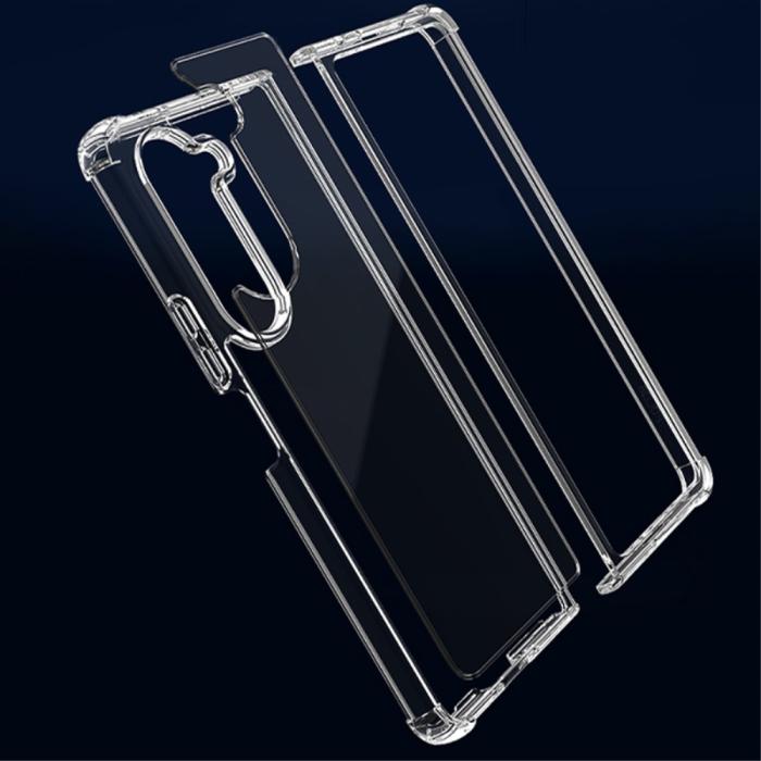 Bild 4,  Samsung Galaxy Z Fold 5 Skal Shockproof Hybrid Transparent - Teknikhallen.se
