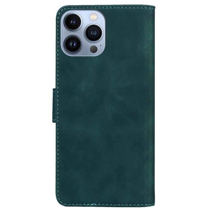 Bild 3,  iPhone 15 Pro Fodral Skin Touch Grön - Teknikhallen.se