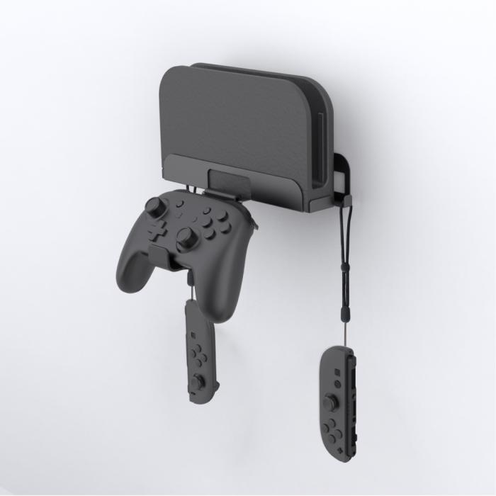 Bild 3, PGTECH PGTECH Nintendo Switch 2 Väggfäste Svart - Teknikhallen.se