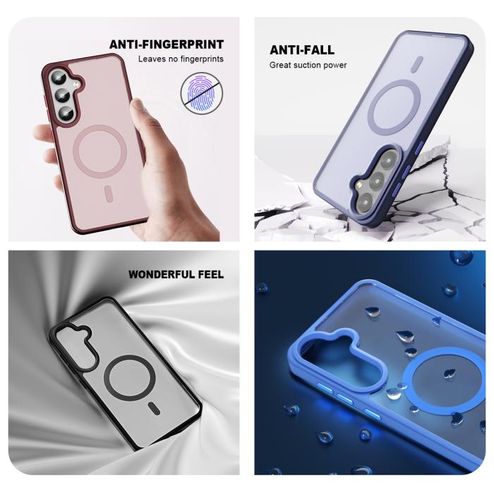 Bild 6, ColorPop ColorPop Galaxy S24 Skal CH MagSafe Matt Lavender Ash - Teknikhallen.se