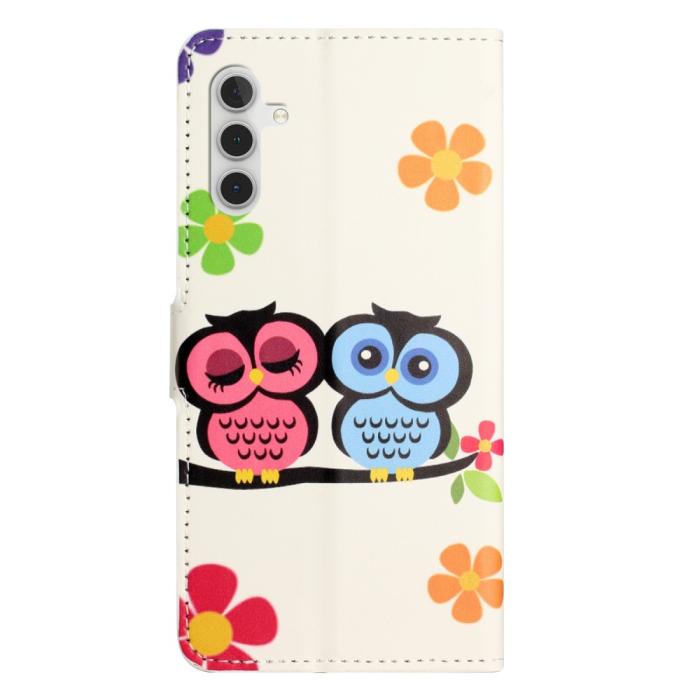 Bild 6,  Samsung Galaxy A15 5G Fodral Med Tryck Ugglor - Teknikhallen.se