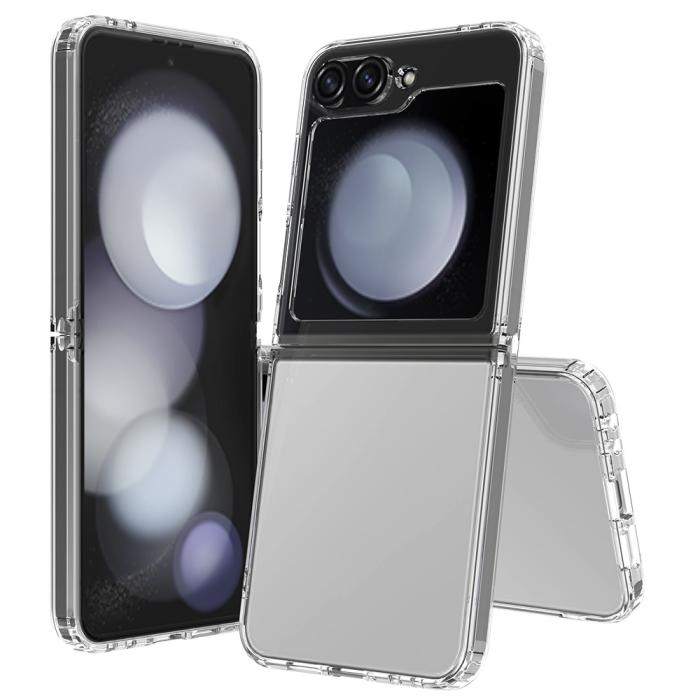 Bild 2,  Galaxy Z Flip 6 / 7 FE Skal TPU/Akryl Transparent - Teknikhallen.se