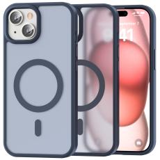 ColorPop ColorPop iPhone 15 Skal CH MagSafe Matt M&ouml;rk Bl&aring; - Teknikhallen.se