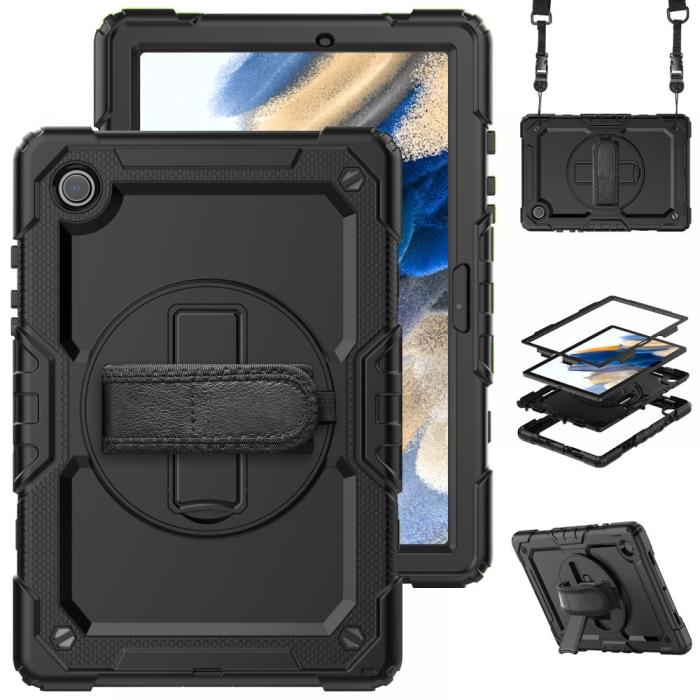 Bild 5, Tech-Protect Tech-Protect Galaxy Tab A8 10.5 2021 Skal Solid360 Svart - Teknikhallen.se
