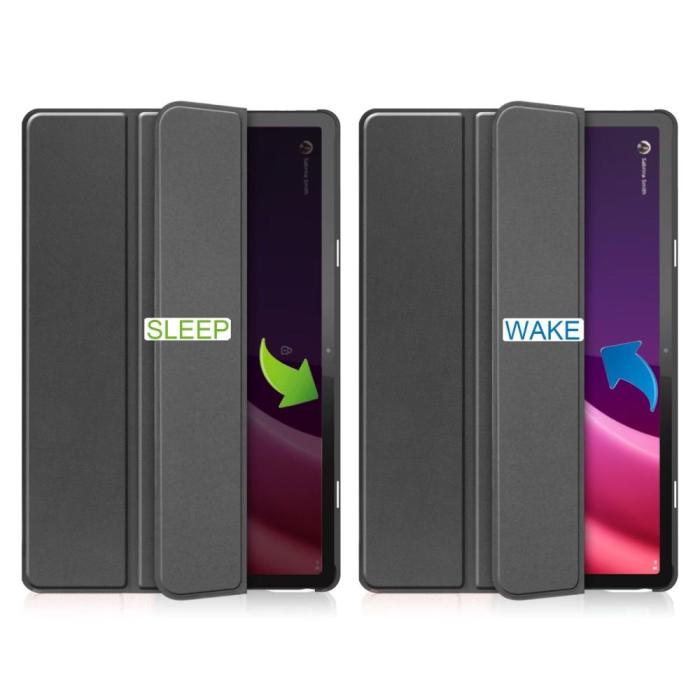 Bild 3, Tech-Protect Tech-Protect Lenovo Tab P11 Gen 2 Fodral SmartCase Svart - Teknikhallen.se