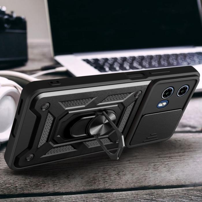 Bild 6, Tech-Protect Tech-Protect Motorola Moto G85 5G Skal CamShield Pro Svart - Teknikhallen.se