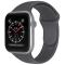 ColorPop Apple Watch 38/40/41 mm Silikon Armband (M/L) Mörk Grå - Teknikhallen.se