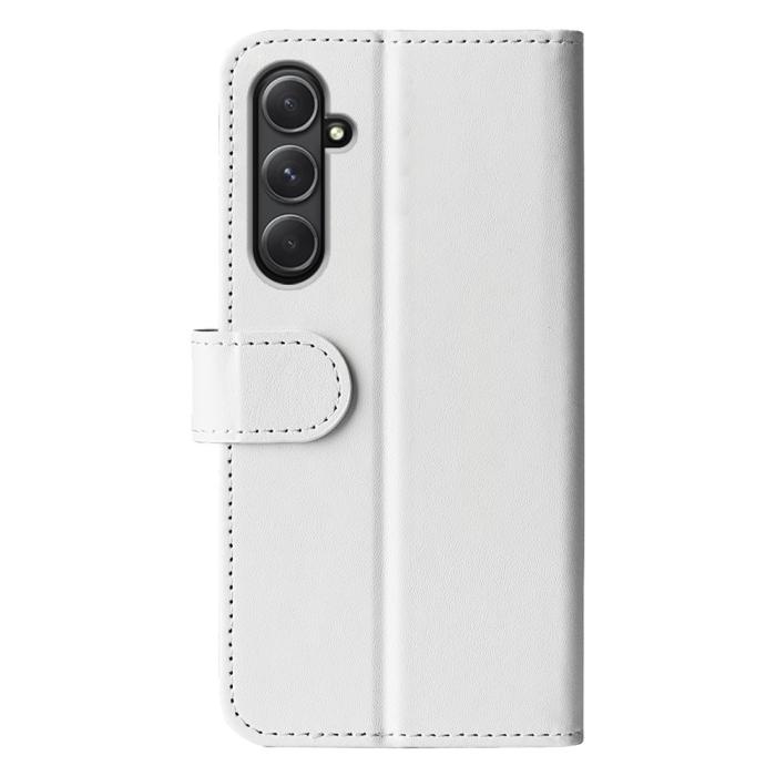 Bild 6,  Samsung Galaxy A55 5G Fodral Crazy Horse Läder Vit - Teknikhallen.se
