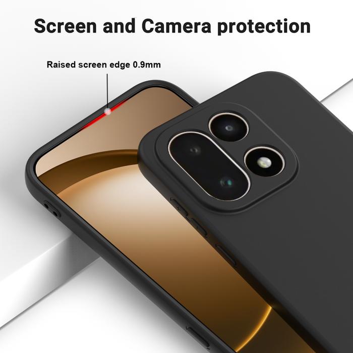 Bild 4,  OnePlus 15 Skal Liquid Silikon Svart - Teknikhallen.se