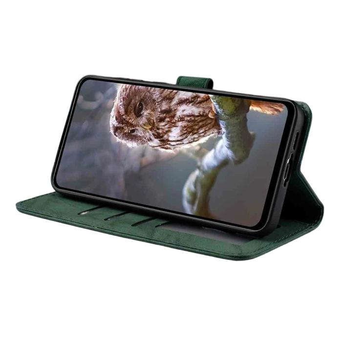 Bild 3,  Samsung Galaxy S26 Fodral Fjäril Tryck Grön - Teknikhallen.se