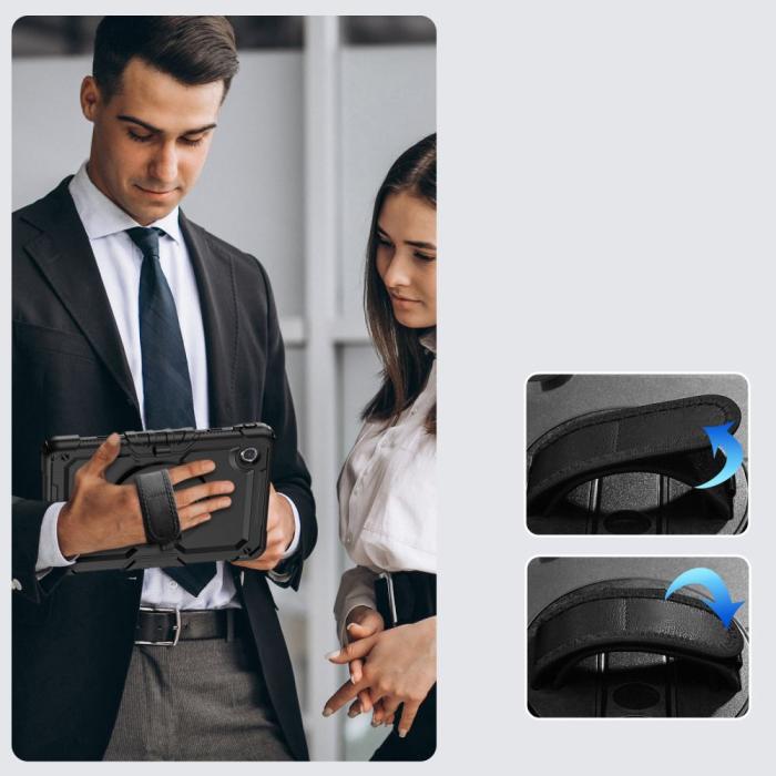 Bild 6, Tech-Protect Tech-Protect Lenovo Tab M11 Skal Solid360 Svart - Teknikhallen.se
