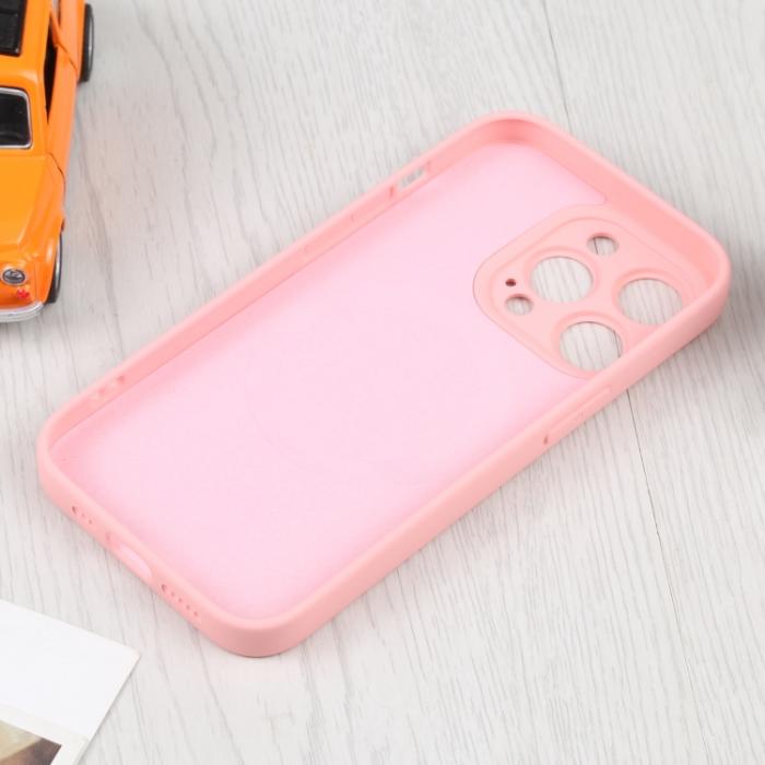 Bild 5,  iPhone 15 Pro Max Skal MagSafe Liquid Silikon Rosa - Teknikhallen.se