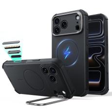 ESR ESR iPhone 18 Pro / 17 Pro Skal MagSafe Cyber Tough Kickstand Svart - Teknikhallen.se