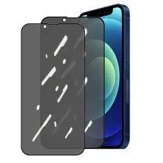 HAT PRINCE iPhone 13 Mini - 2-PACK HAT PRINCE Privacy 28&deg; Sk&auml;rmskydd H&auml;rdat Glas - Teknikhallen.se