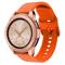  Silikon Armband För Smartwatch (20mm) - Orange - Teknikhallen.se