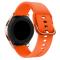  Silikon Armband För Smartwatch (20mm) - Orange - Teknikhallen.se