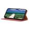 KHAZNEH KHAZNEH Samsung Galaxy S25 Edge Fodral Läder Rosa - Teknikhallen.se