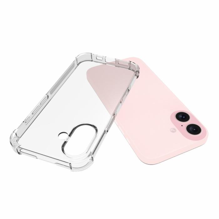 Bild 3,  iPhone 16 Skal Shockproof Transparent - Teknikhallen.se
